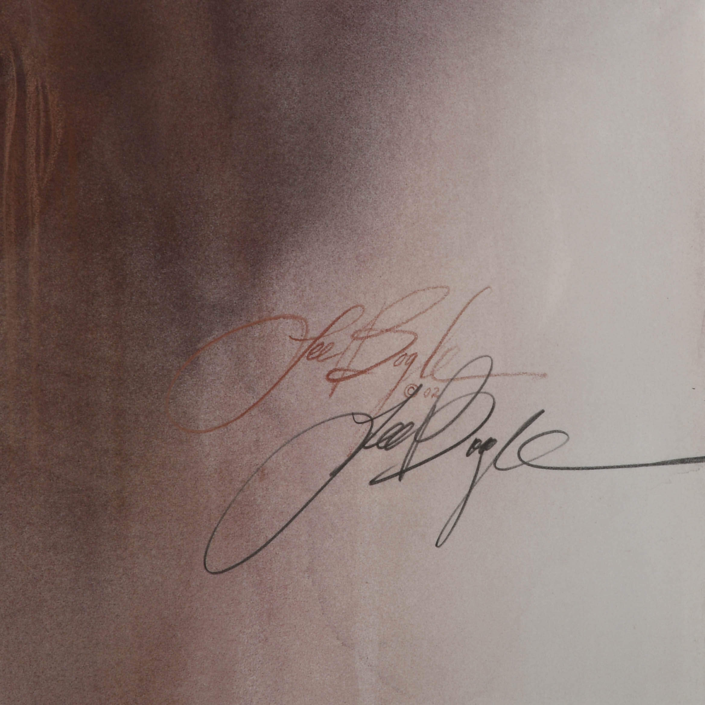 Signed "One with Nature" Limited-Edition 289/999 Lithograph by Lee Bogle-4