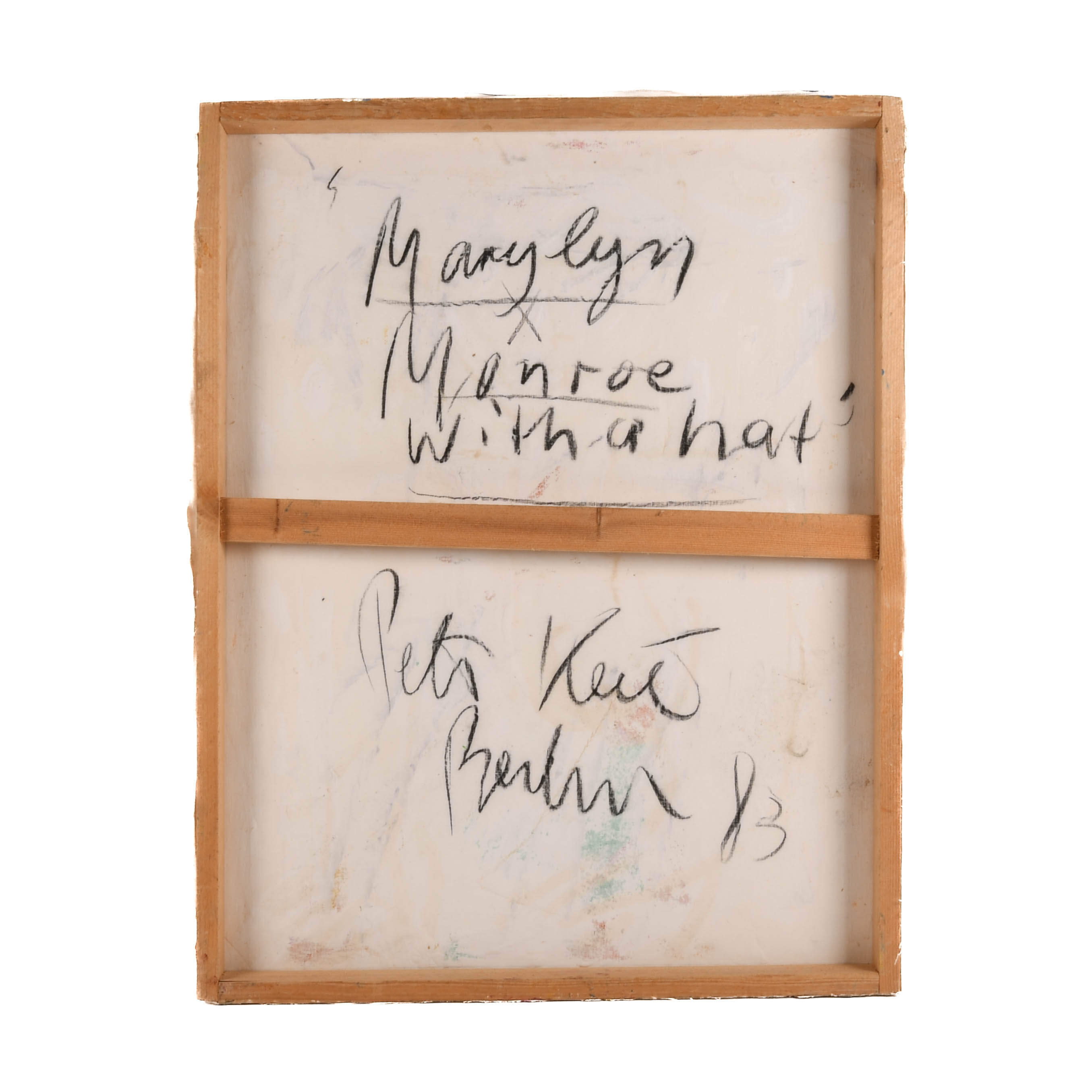 Signed Peter Keil "Marilyn Monroe" Mix Media on Canvas-6