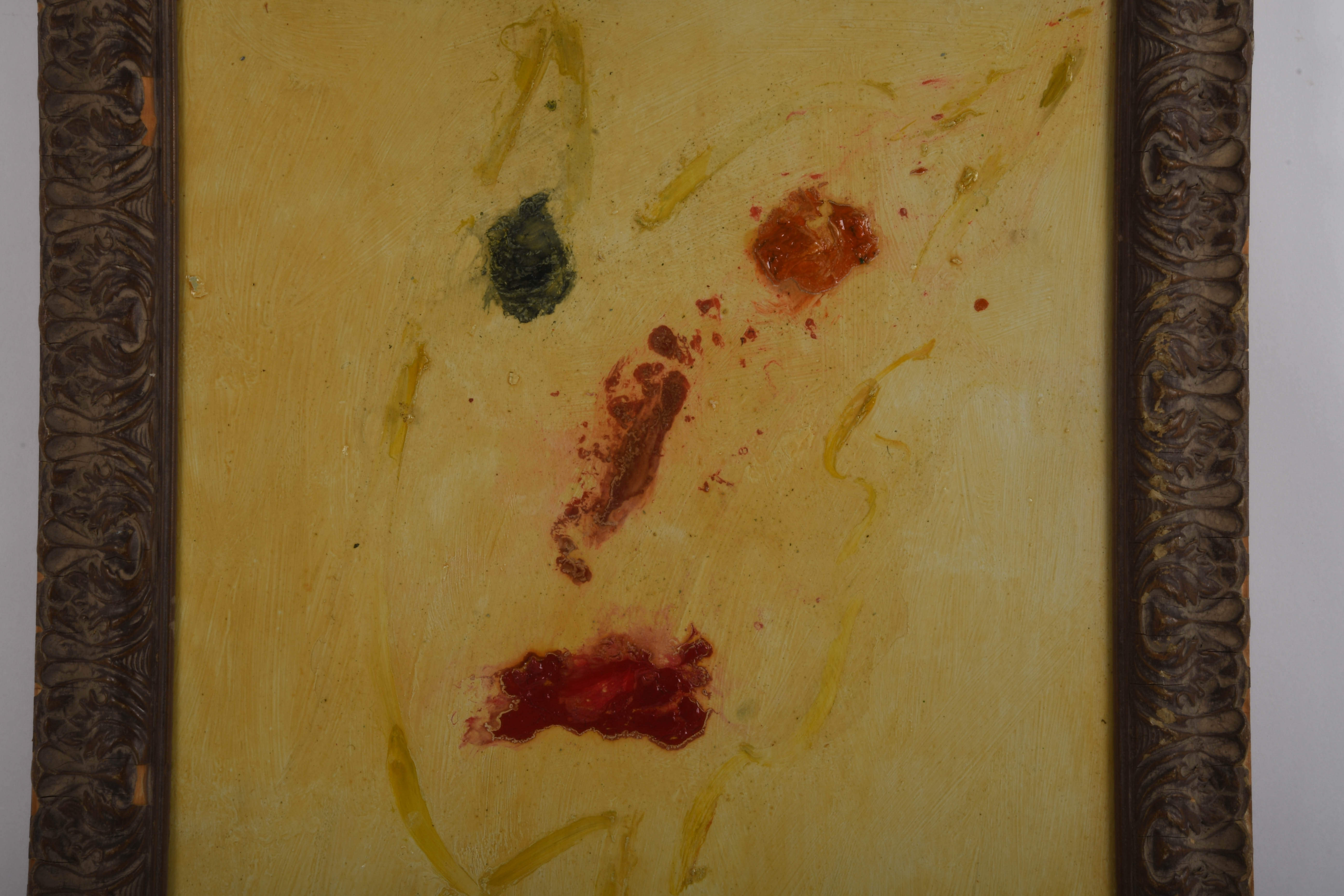 Framed Signed Peter Keil "The Devil's Son" Mix Media on Masonite-3