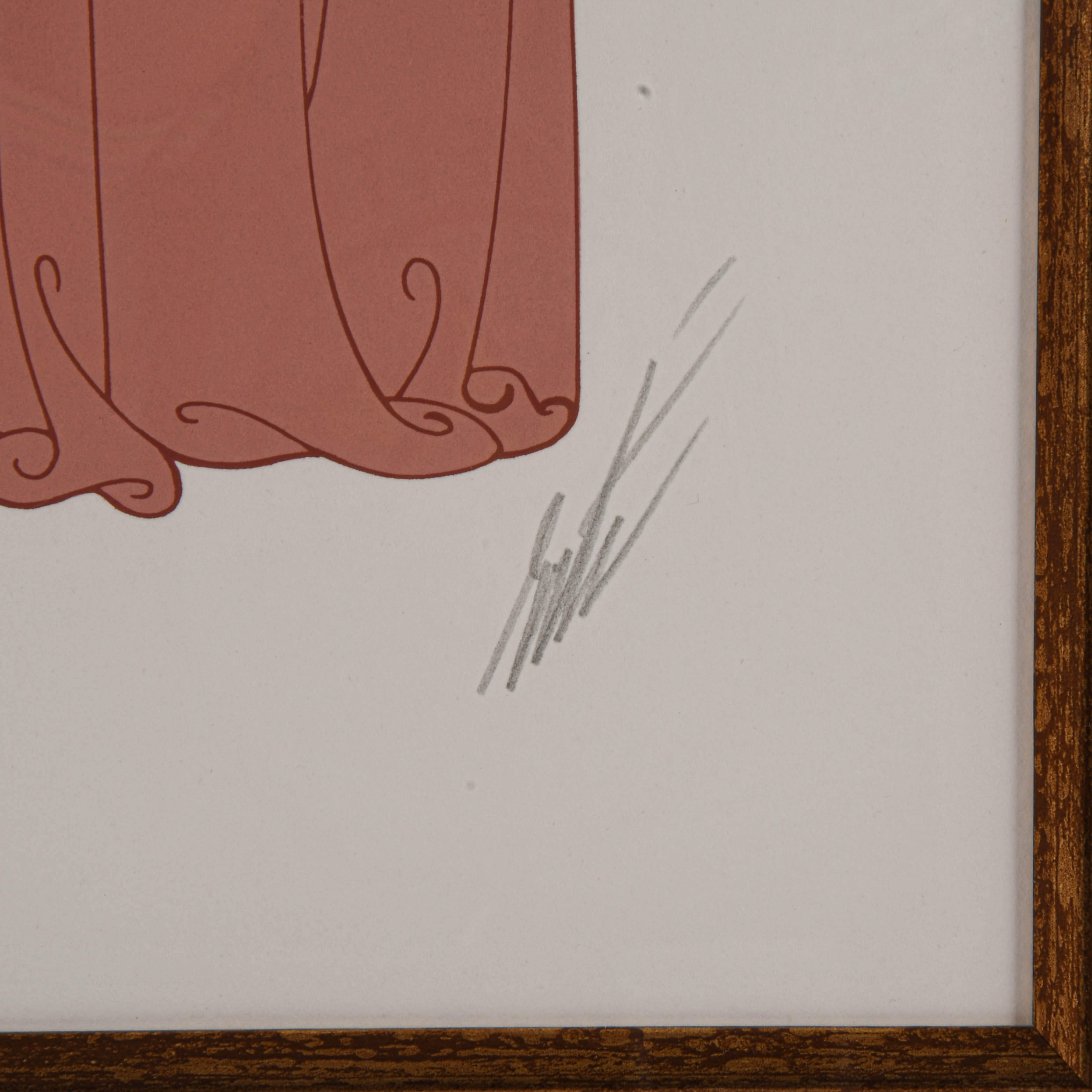 Artist Proof Signed Erté Cloudy Morning Limited-Edition 9/60 Screenprint-4