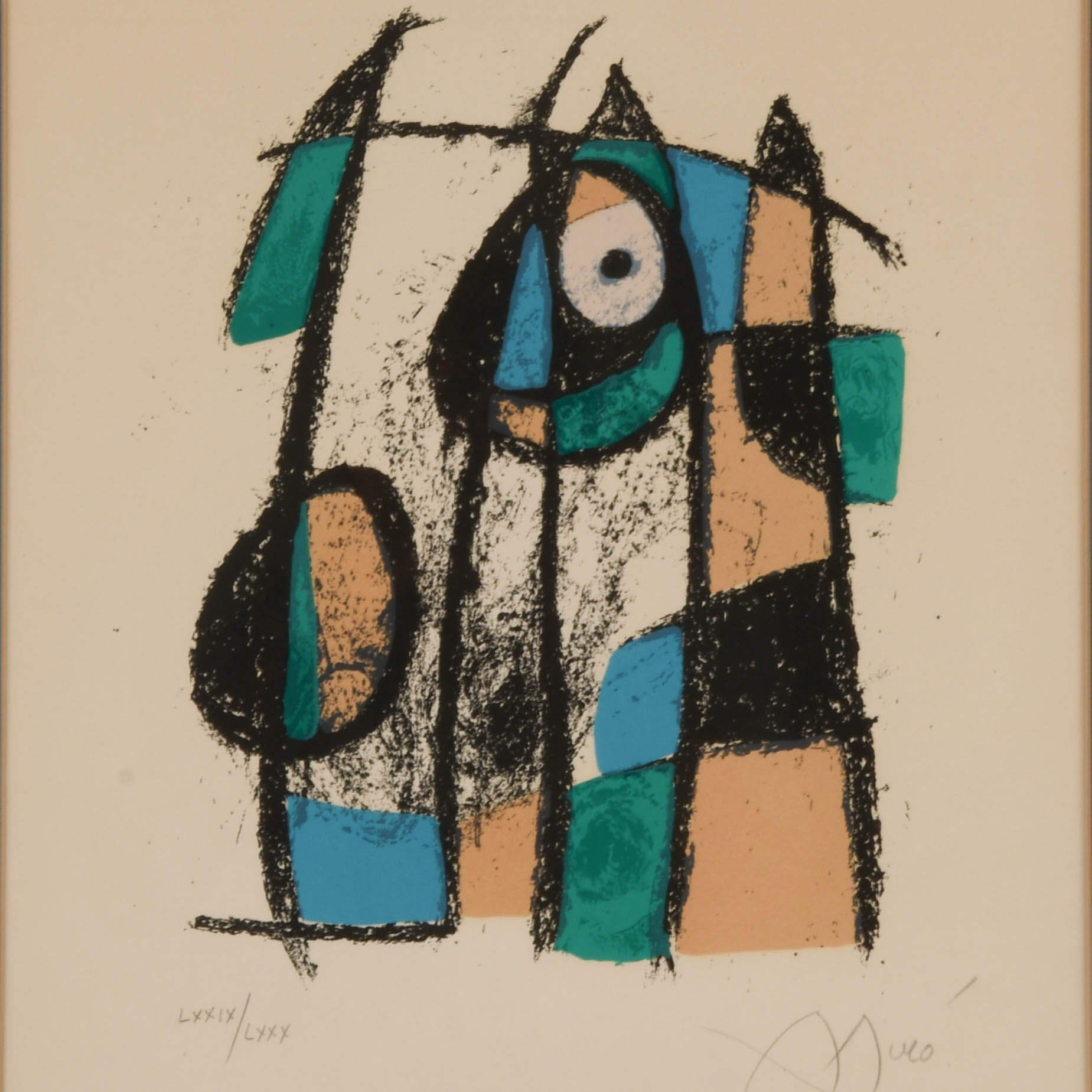 Signed Joan Miró "Lithographe II (Mourlot 1043)" Limited-Edition Lithograph-2