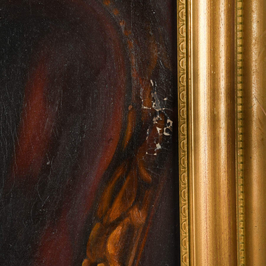 Framed "Portrait of Mrs. Seymour Fort" After John Singleton Copley-5