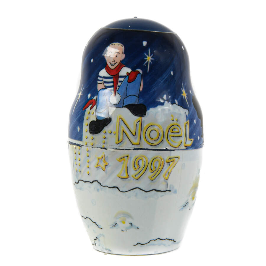 Jean Paul Gaultier 1997 "Le Male" Noël Perfume Bottle-1