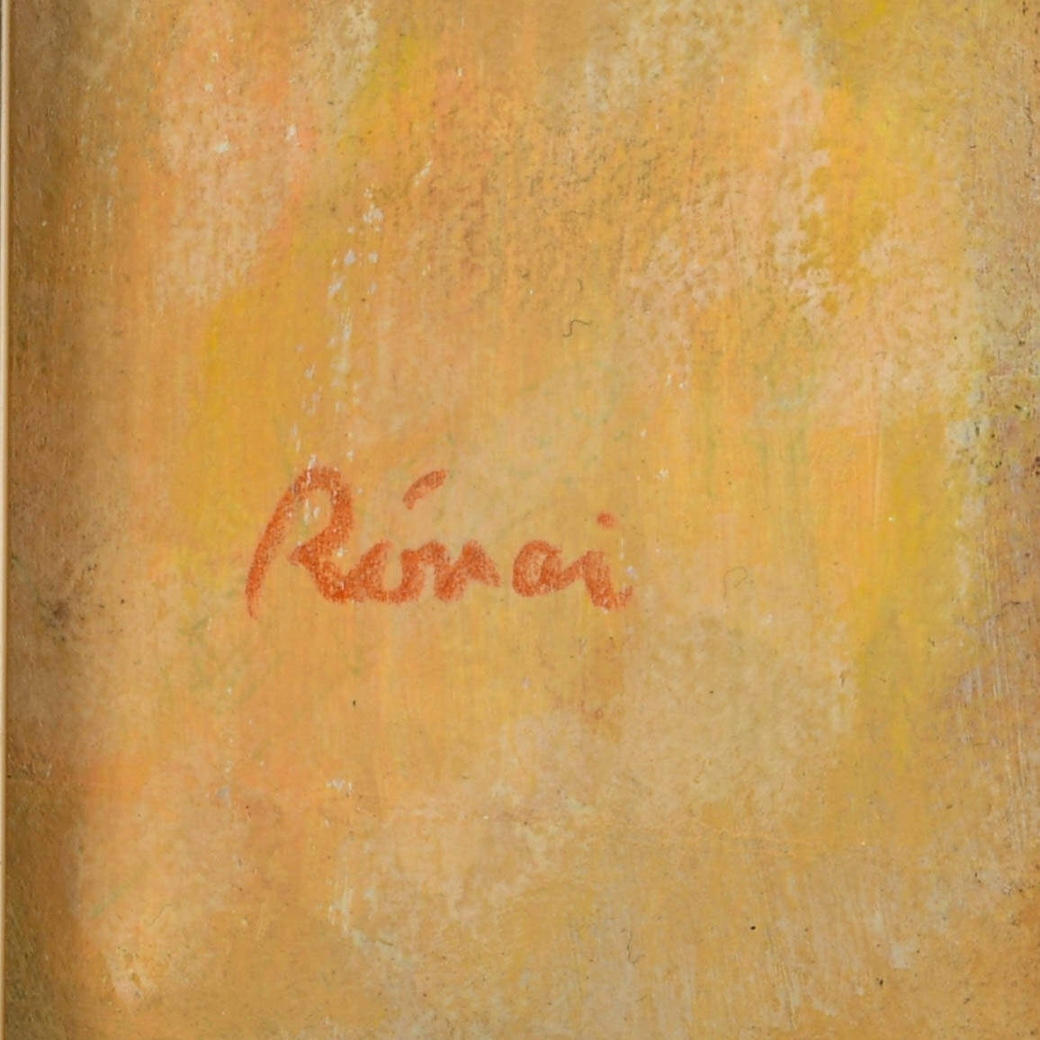 Framed Oil Pastel Portrait After Jószef Rippl-Rónai-5