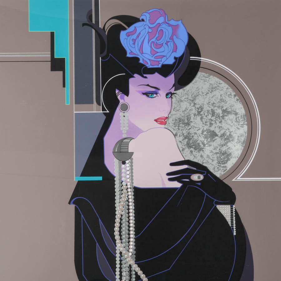 Framed Signed "String of Pearls" Lithograph by Robert Peak-2