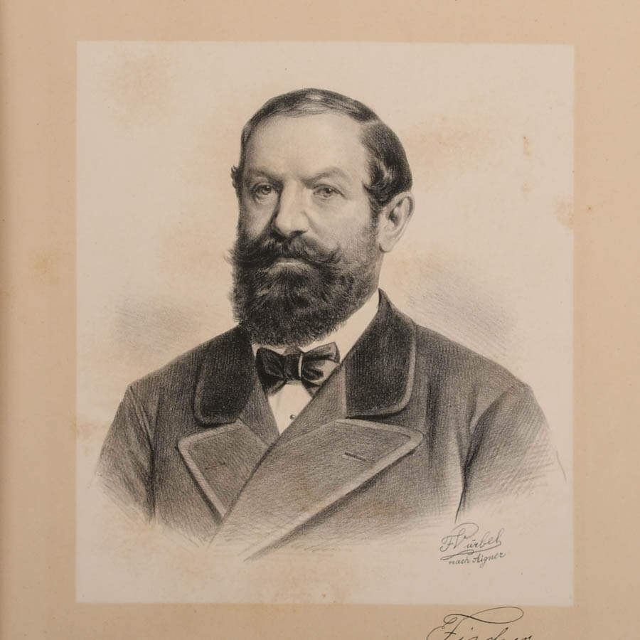 Portrait of Eduard Fischer, Austrian Bolzano-Merano Railway Director-2