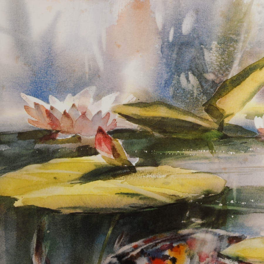 Framed "A Shimmer of Light II" Lithograph on Paper by Brent Heighton-3