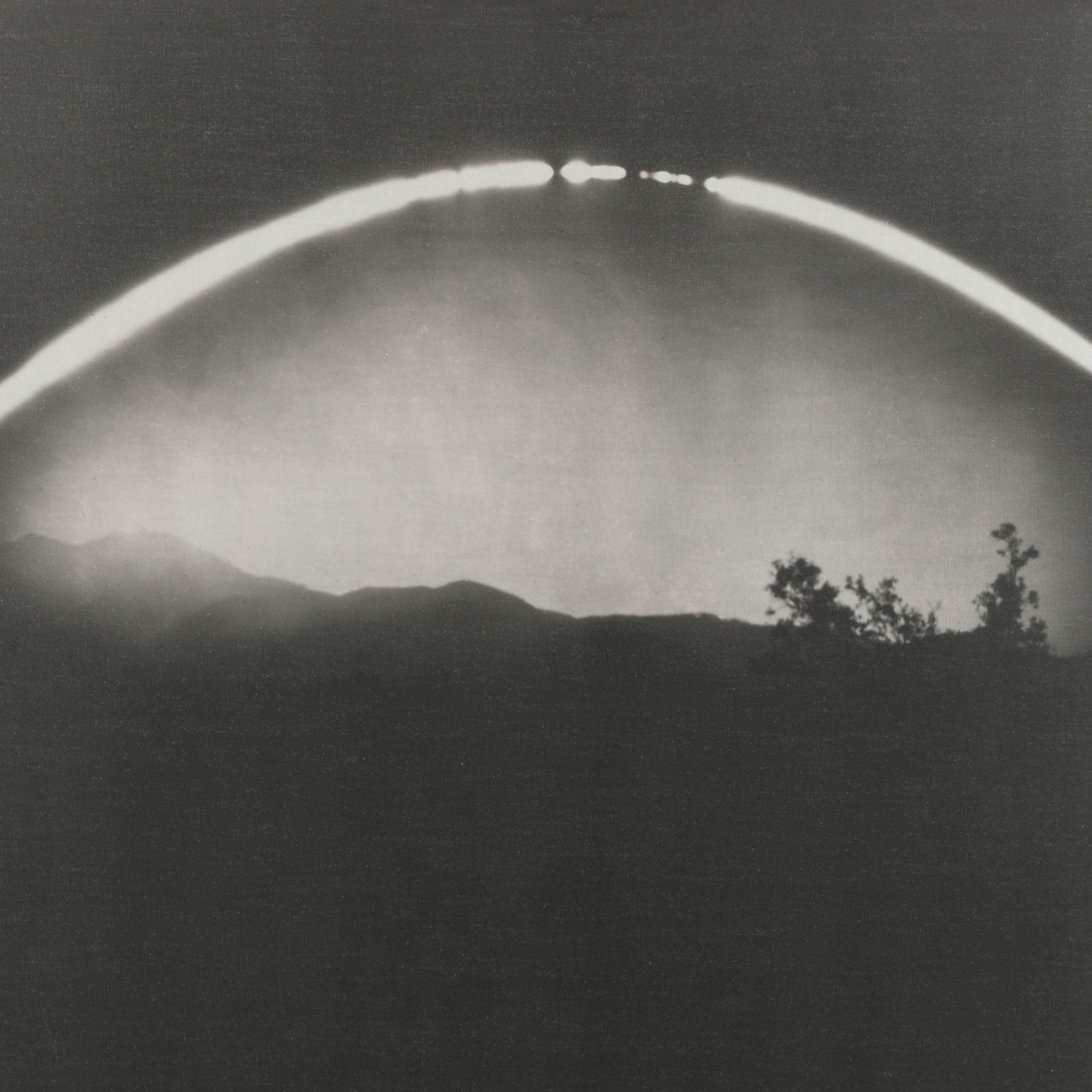 Signed Eclipse Photograph on Canvas-2