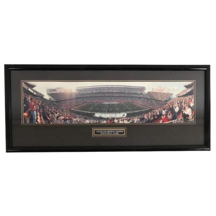 Preseason Matchup Cleveland Browns vs Minnesota Vikings Photographic Print-1