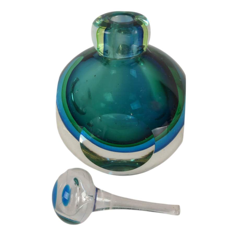 Trio of Vintage Glass Perfume Bottles-5