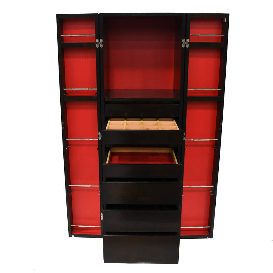 Philipp Selva Solitaire Wardrobe Cabinet Decorated with Swarovski Crystals-3