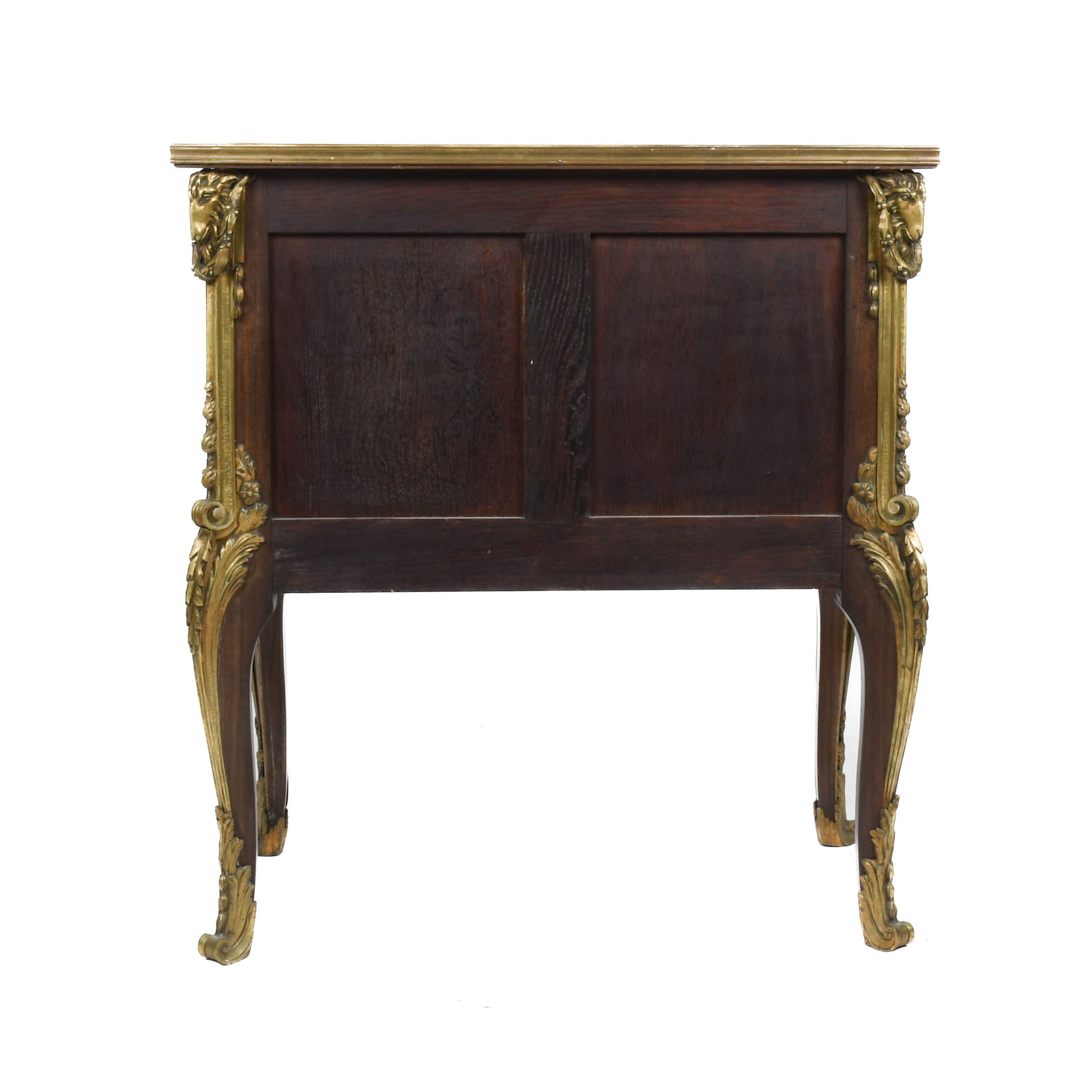 Bronze Inlaid and Marble Top Chest by J.F. Oeben-5