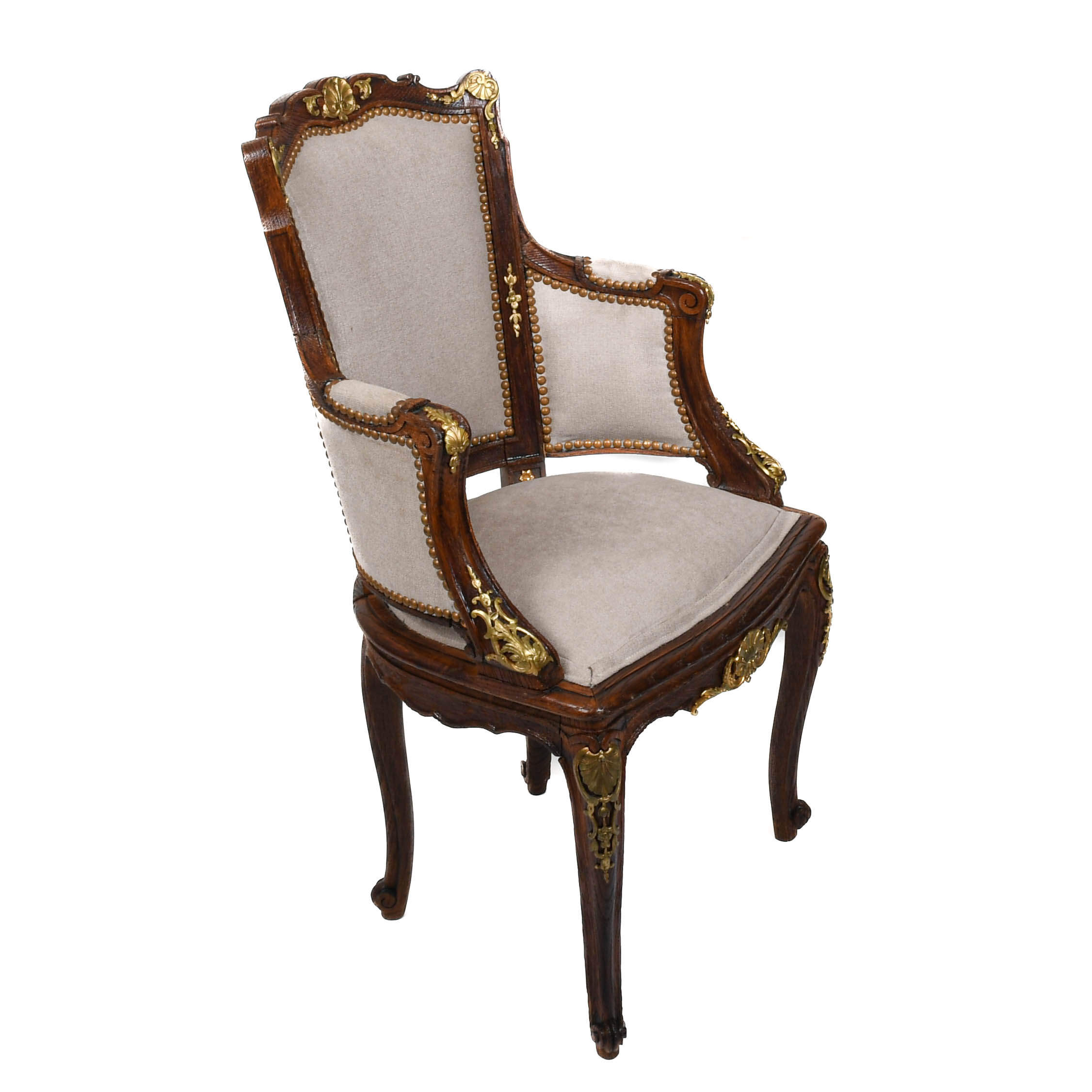Antique French Louis XVI Parlor Chair-5