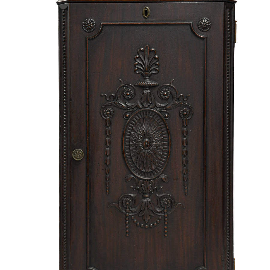 Antique 19th Century Renaissance Revival Music Sheet Cabinet-3