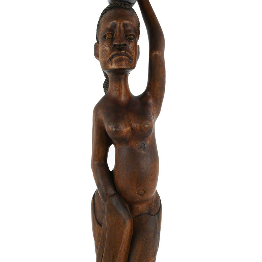 Statue of a Woman with a Bucket on Her Head-7