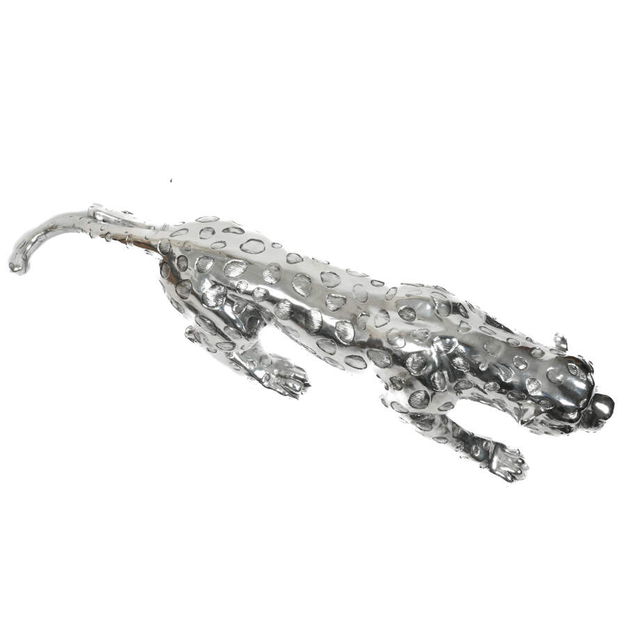 Large Acrylic Silvered Cheetah-4