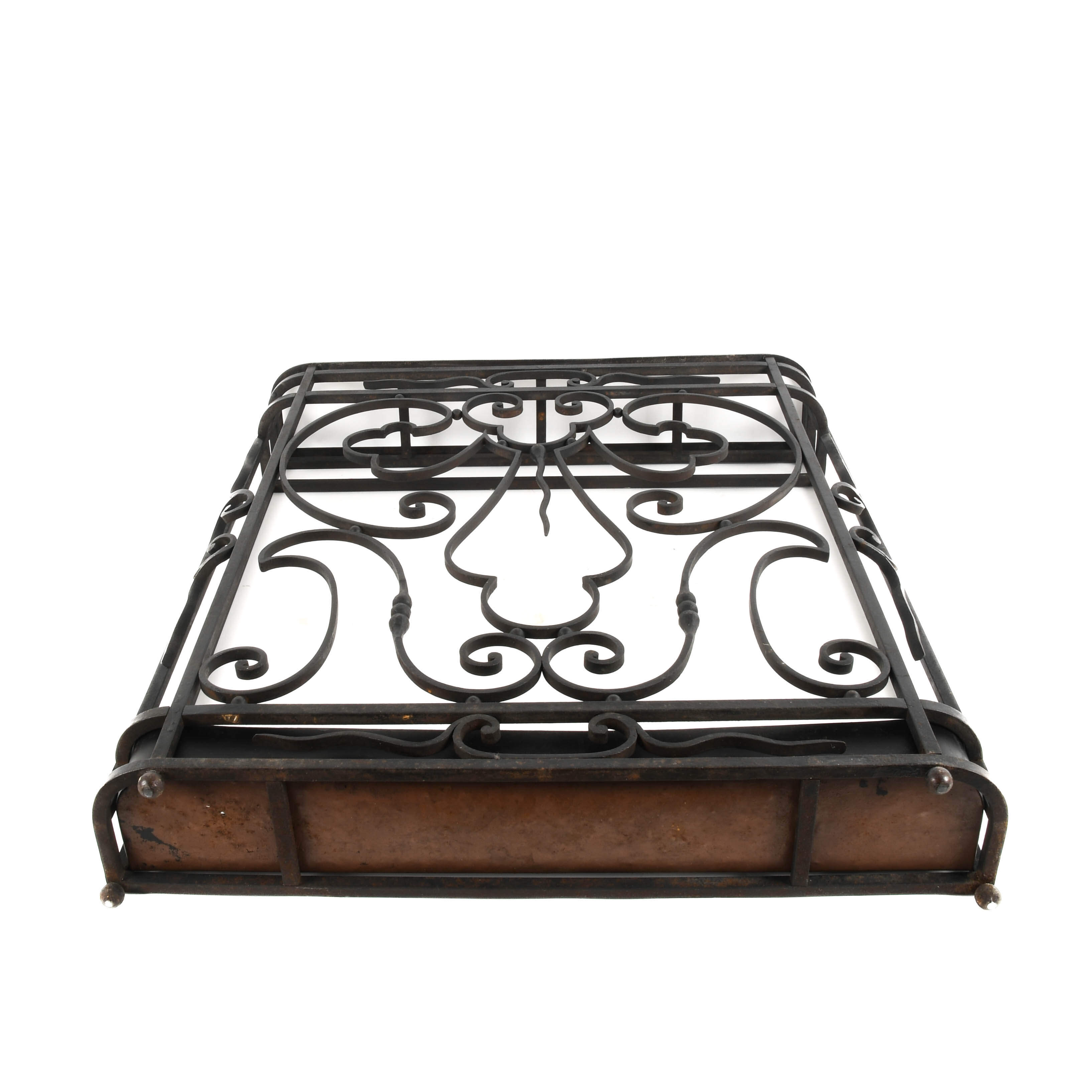 Victorian Wrought Iron Cane and Umbrella Stand-5