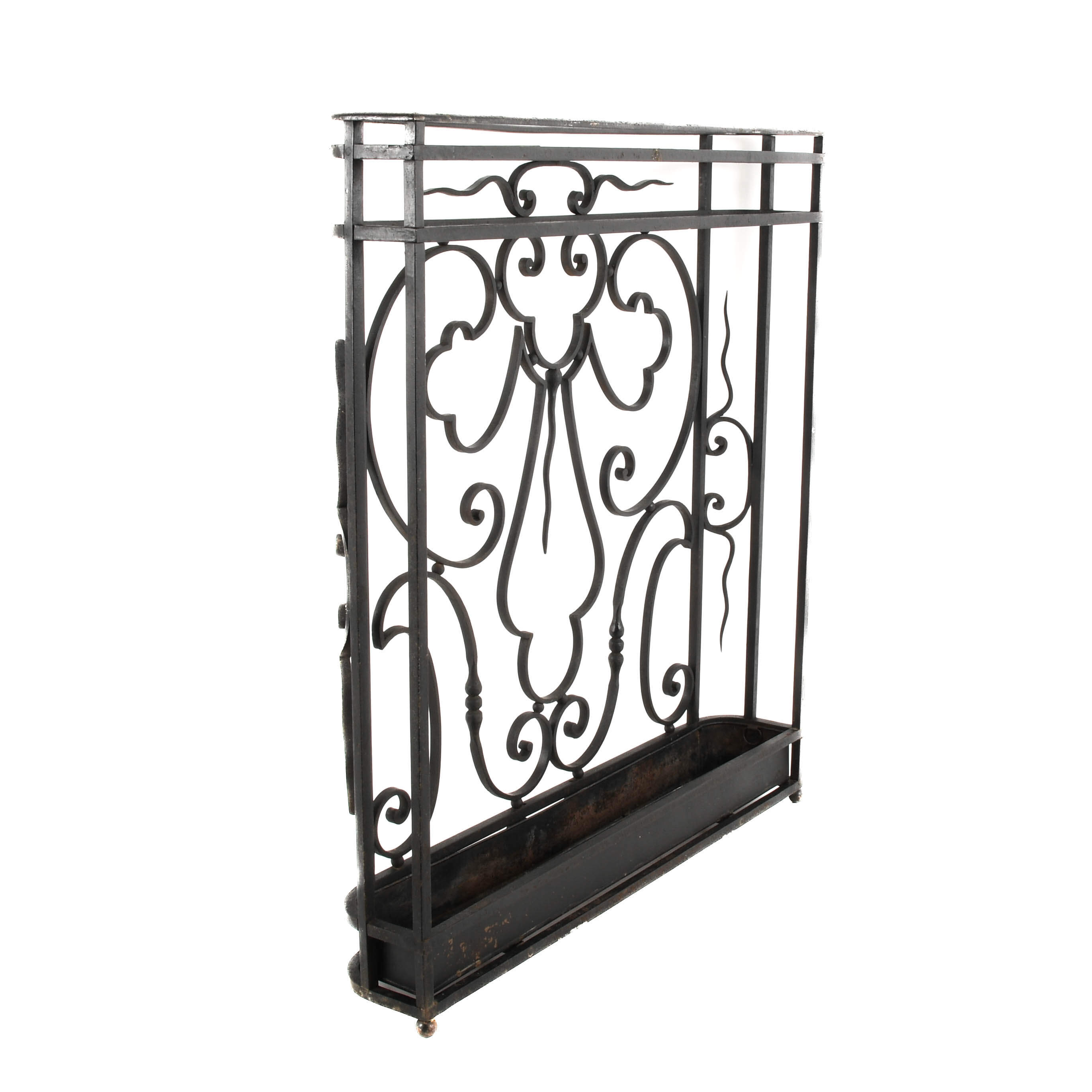 Victorian Wrought Iron Cane and Umbrella Stand-3