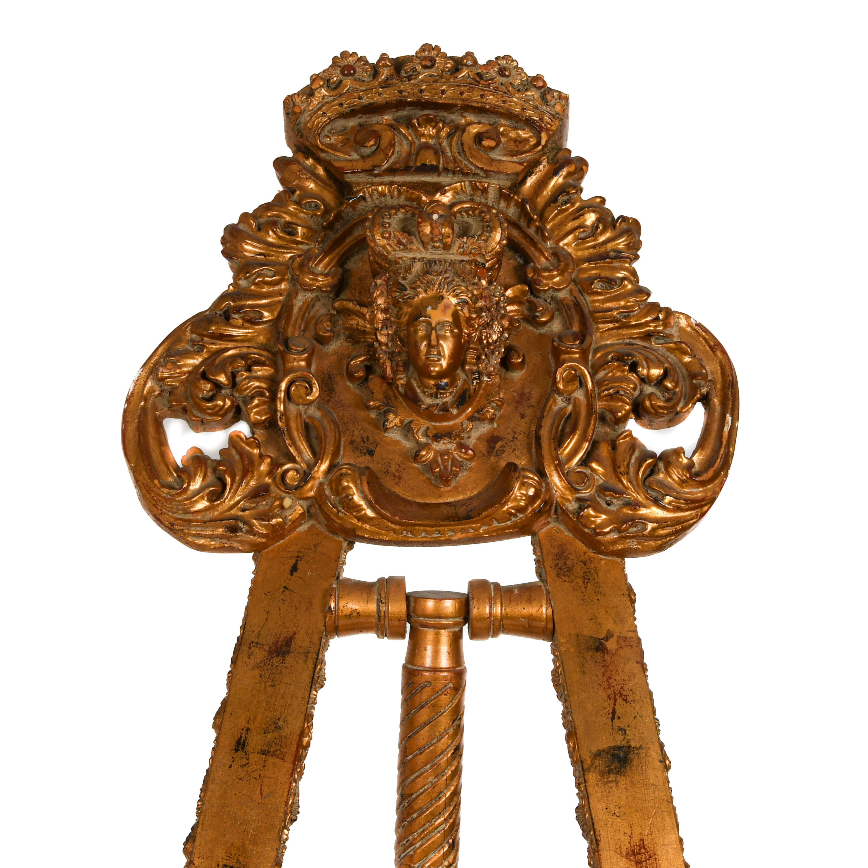 Ornate Wood Display Easel-4