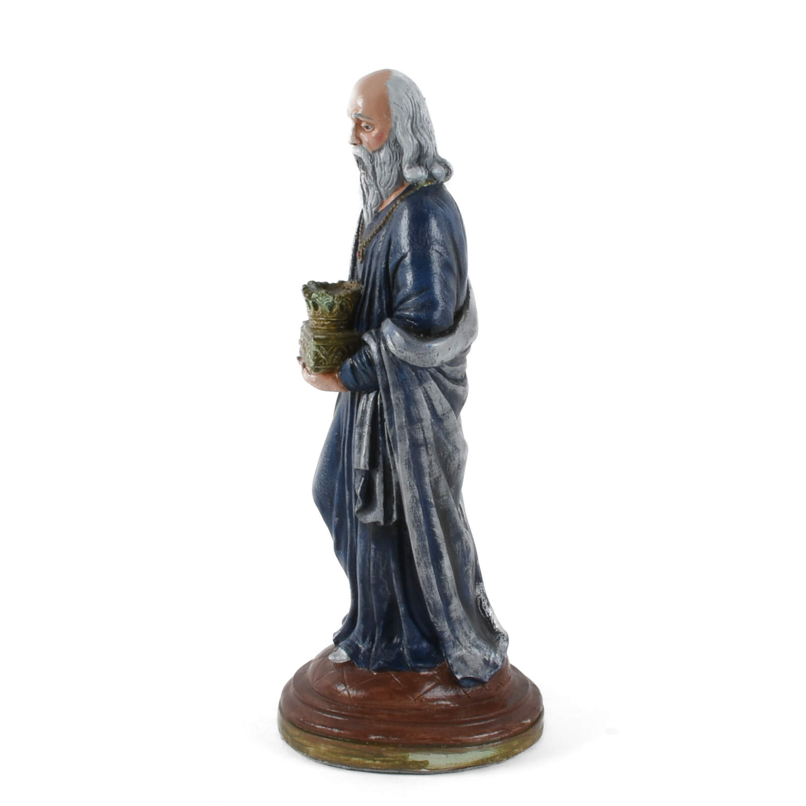 Bianchi G. Ruggeri Painted Nativity Caspar Magi Figure-2