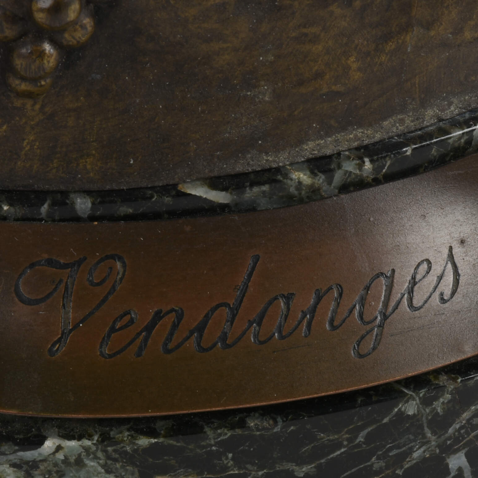 Antique "Les Vendanges" Spelter Sculpture After Hippolyte Moreau-9