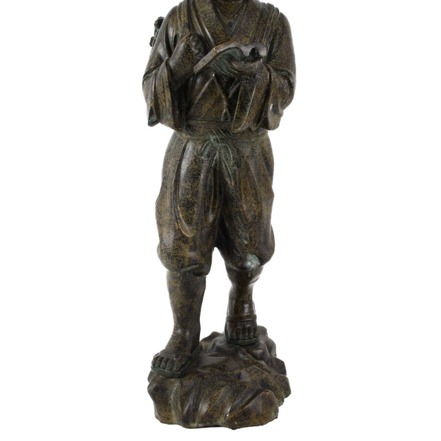 Large Bronze Buddha Sculpture-5