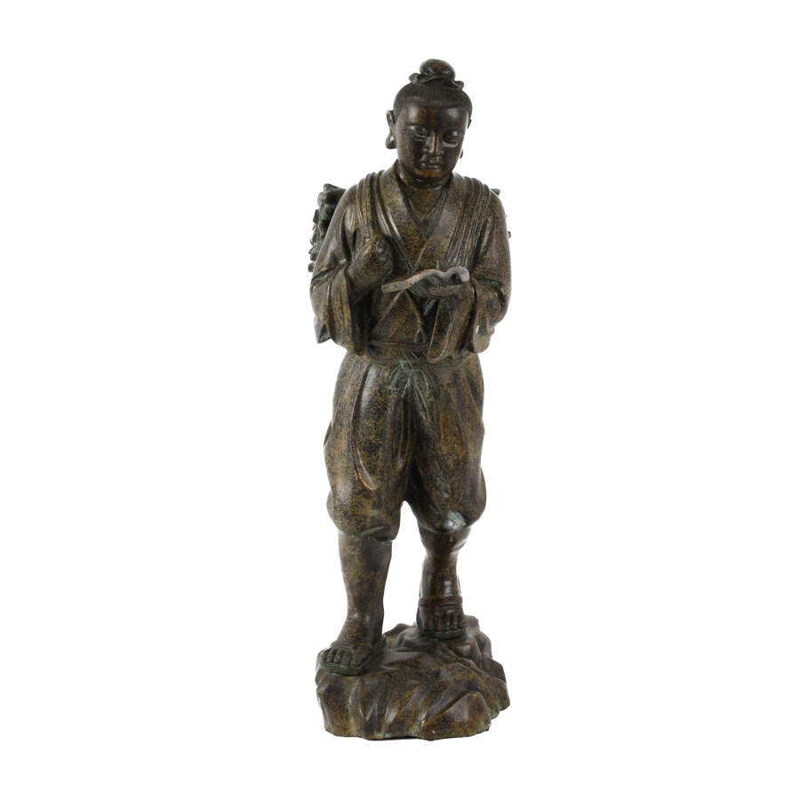 Large Bronze Buddha Sculpture-1