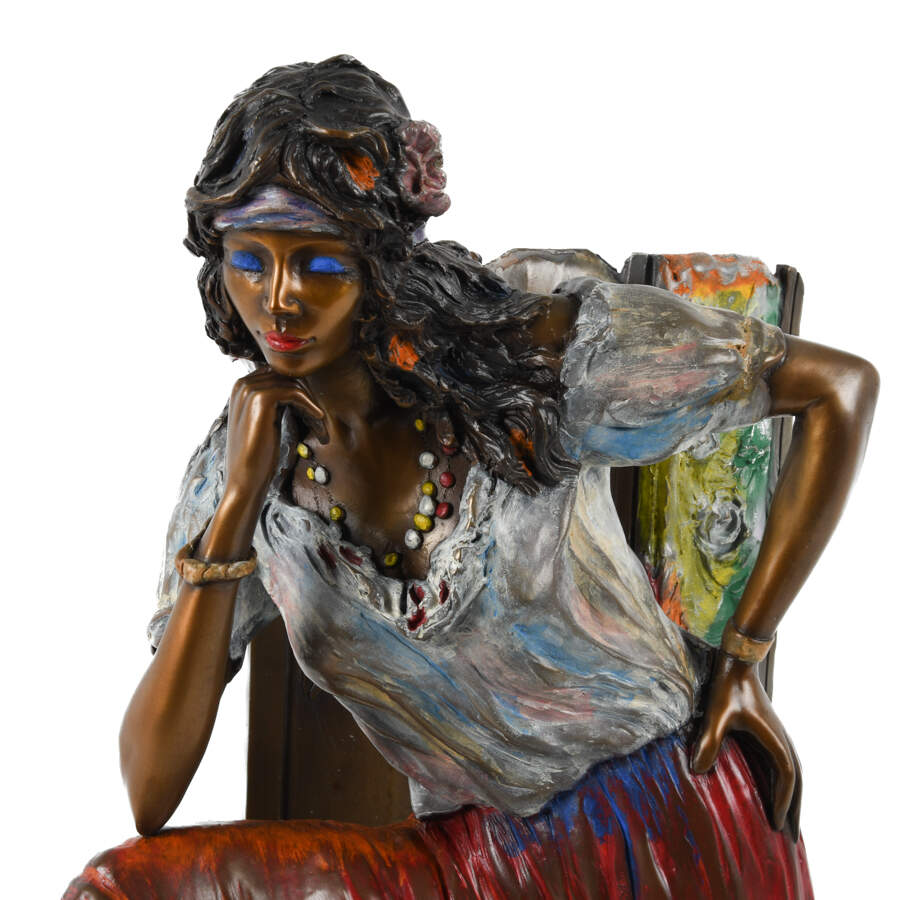 Isaac Maimon "Gypsy" Bronze Sculpture Numbered 33/150-2
