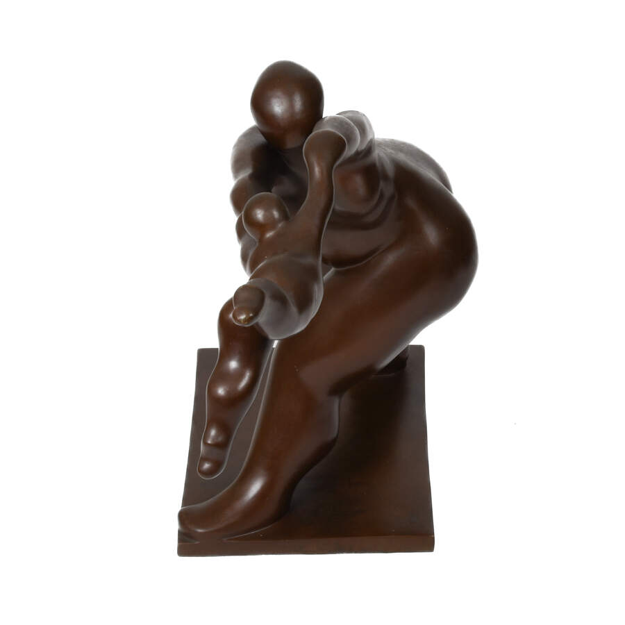 Julio Maragall (1936) Bronze Figural Grouping Limited-Edition 6/7 Sculpture-4