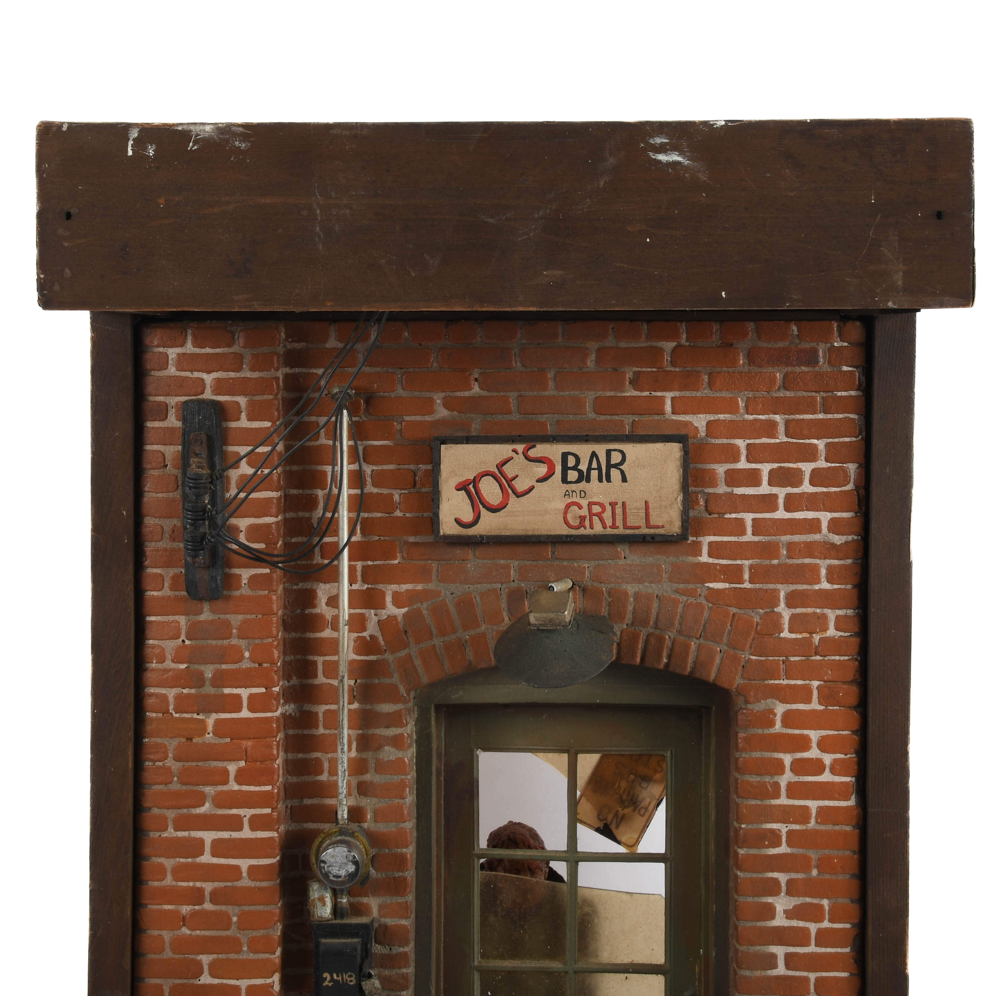Michael Garman Cityscape Joe's Bar and Grill Sculpture-2