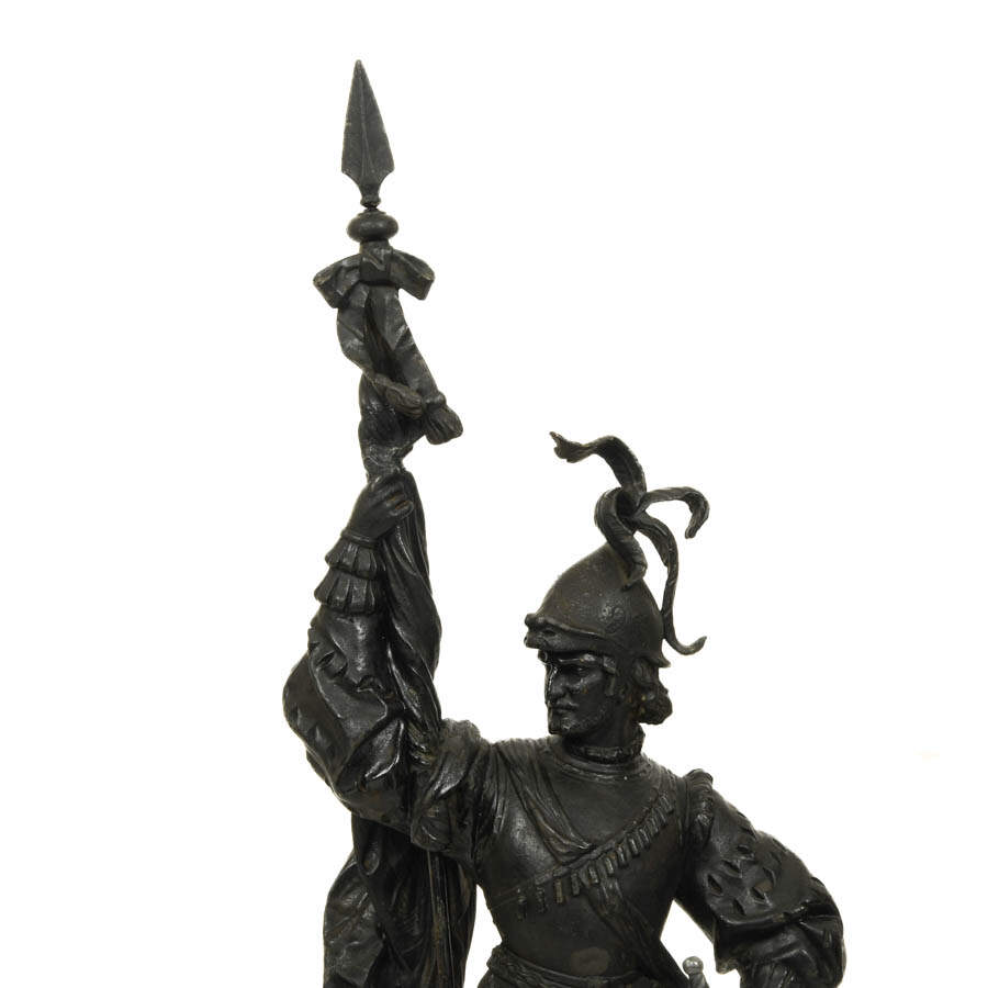 Cast Metal Roman Soldier-2