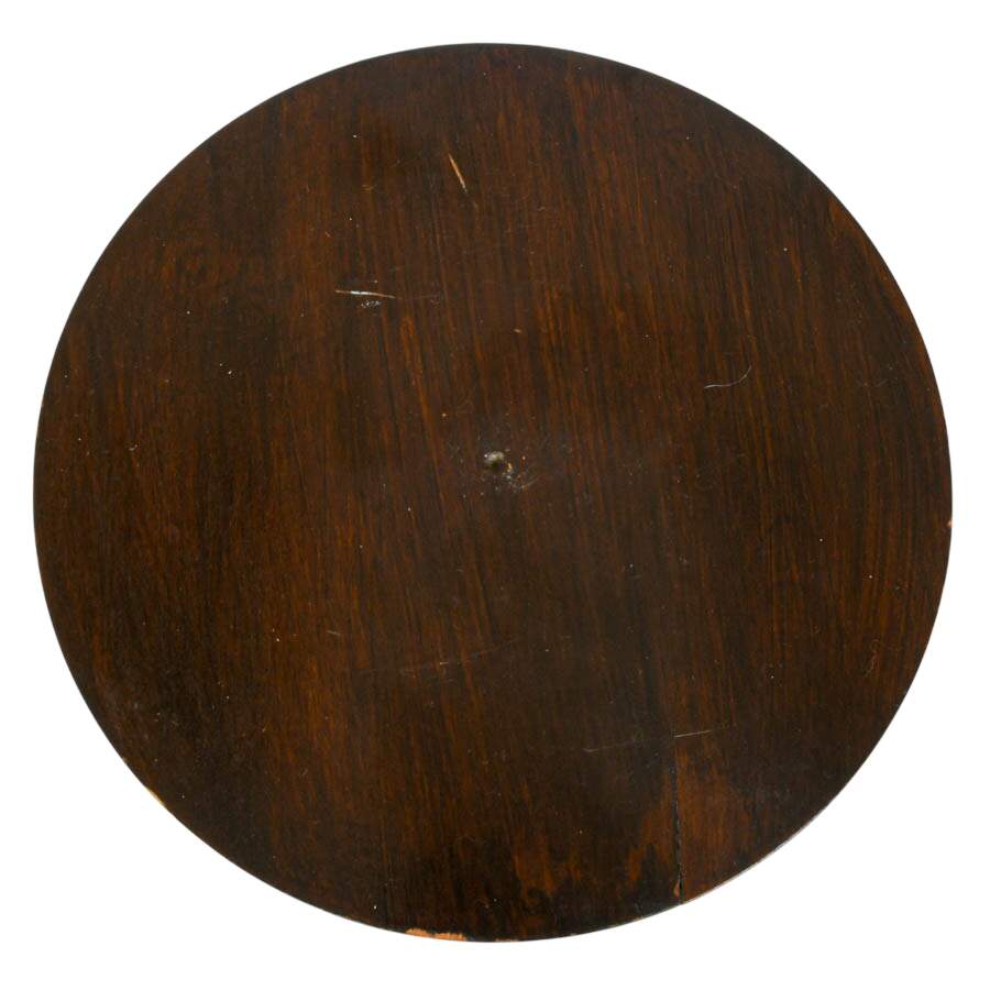 Antique Romanesque Mahogany Stand-5