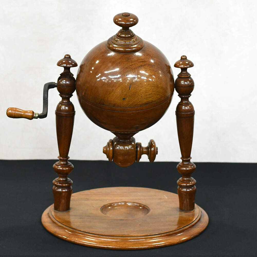 Antique American Mahogany Keno Goose-4