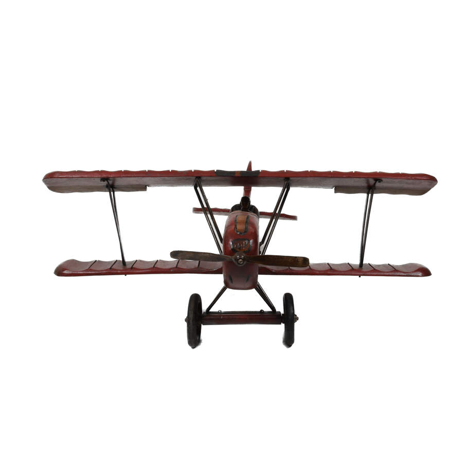 Decorative Accent Fighter Airplane and Pilot Display Model-1