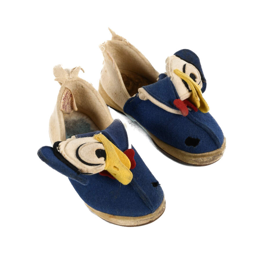 Disney 1940s Donald Duck Children's Trimfoot Shoes-4
