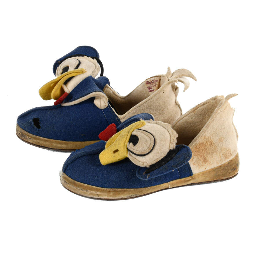 Disney 1940s Donald Duck Children's Trimfoot Shoes-2