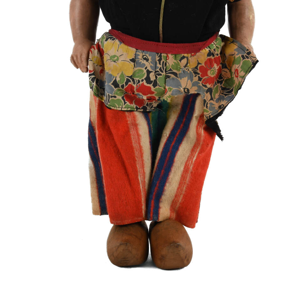 WWII Mechanical Walking Dutch Girl Doll-4