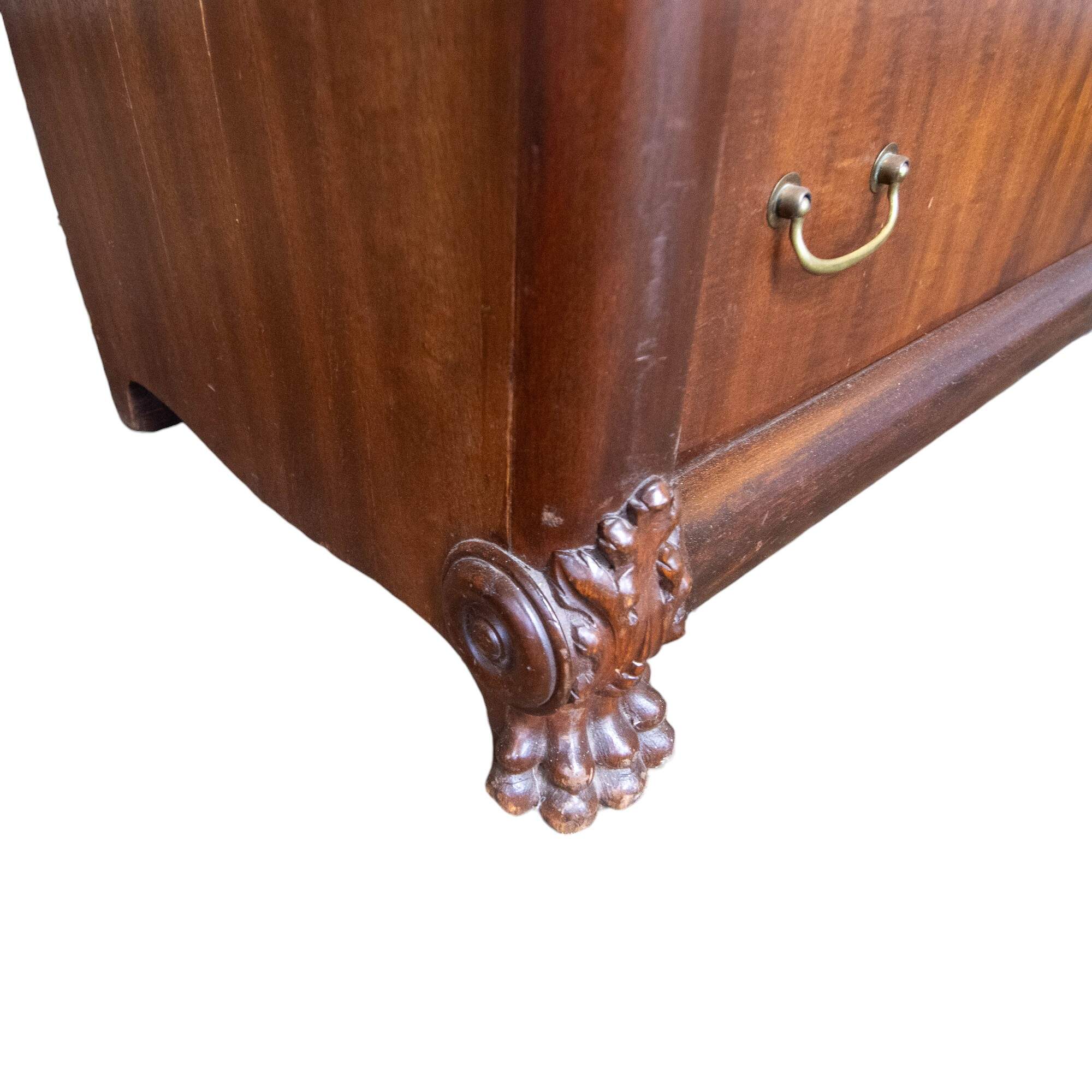 Antique Victorian Secretary Desk-7