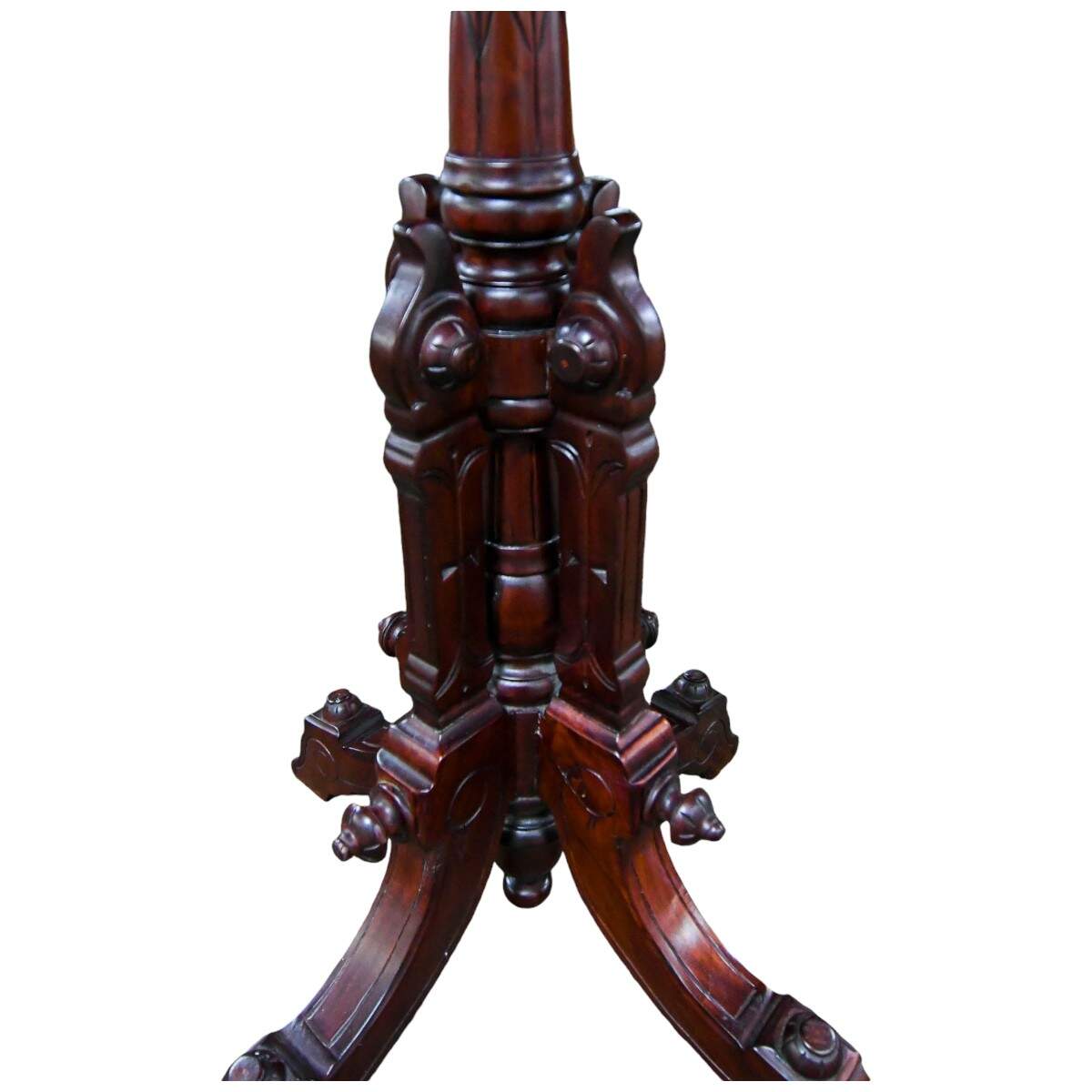 Antique Victorian Wood Side Table-2