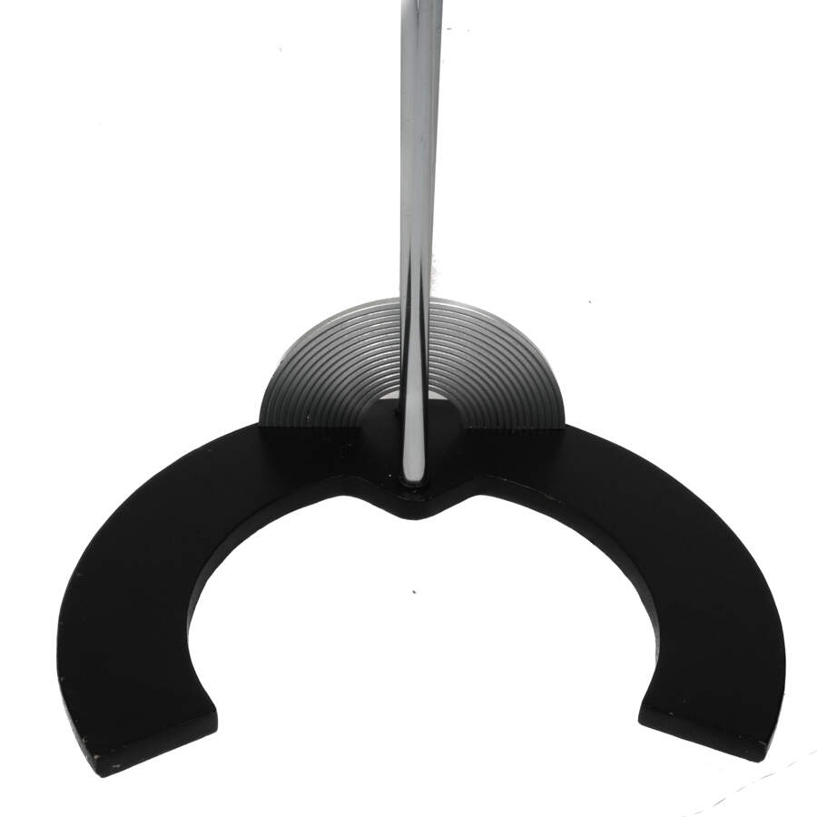 Glass and Chrome Sofa Side Table-4