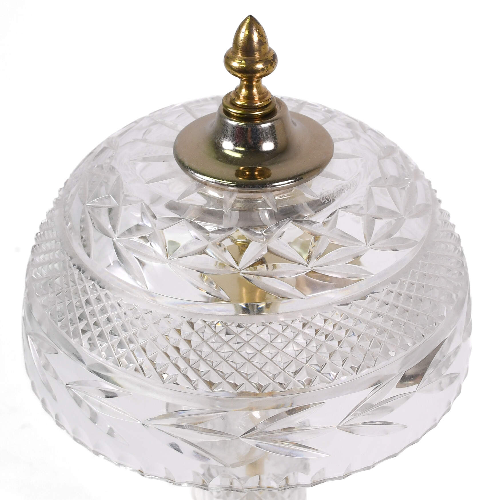 Cut Crystal Table Lamp-7