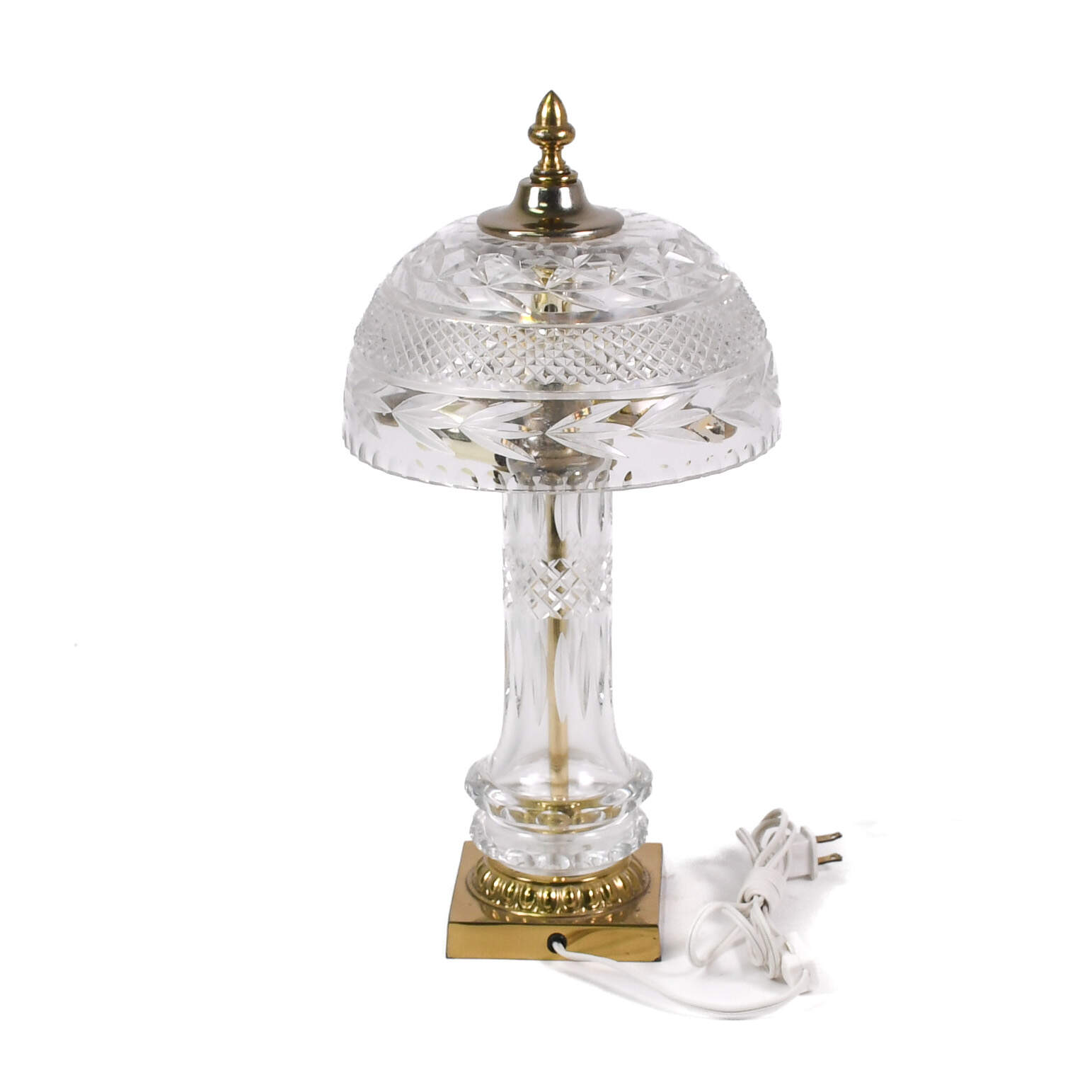 Cut Crystal Table Lamp-3