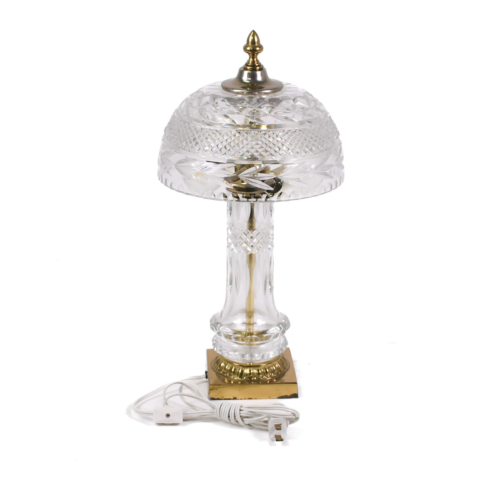 Cut Crystal Table Lamp-2