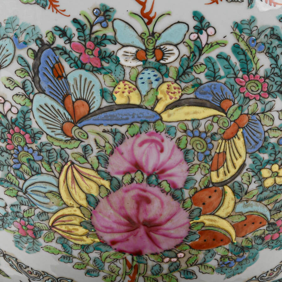 Chinese Rose Verte Table Lamp-2