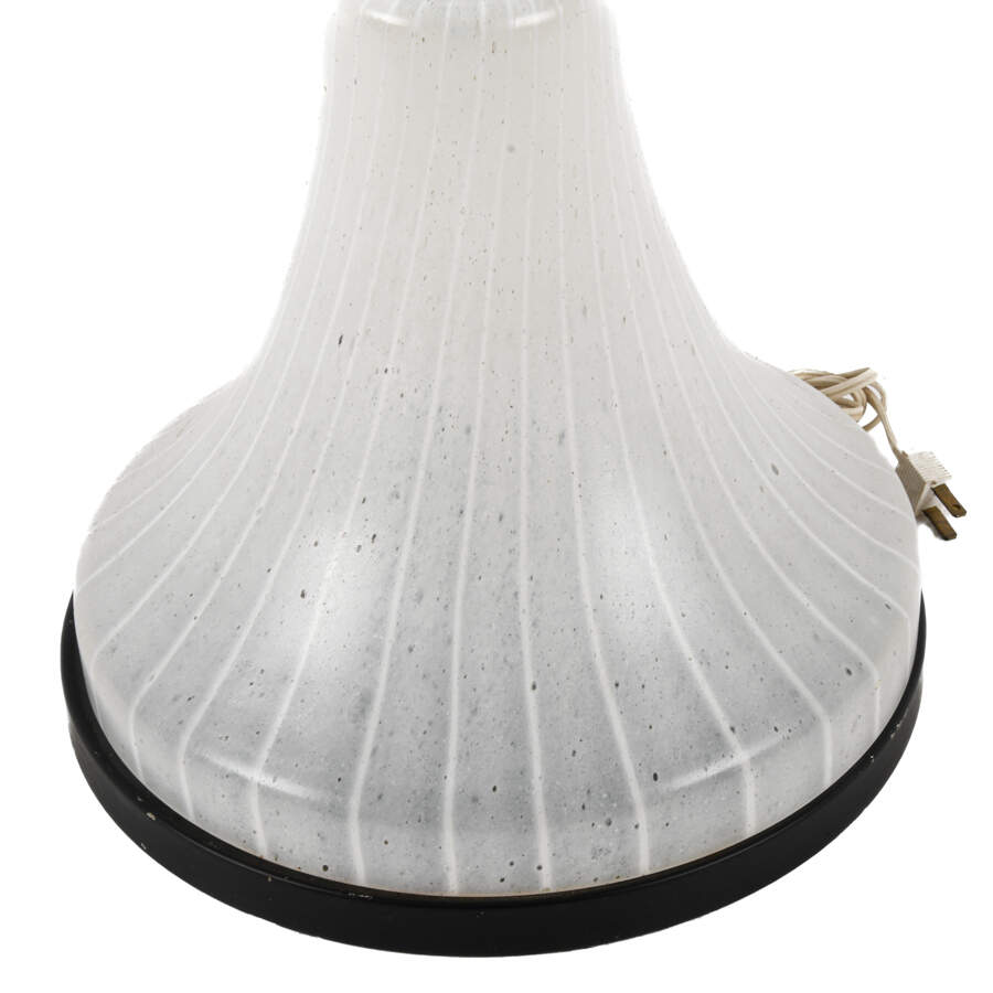 Striped Art Glass Table Lamp-2