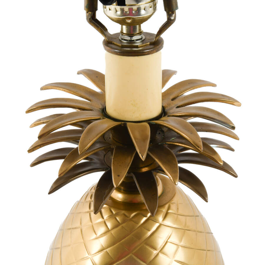 Hollywood Glam Brass Pineapple Lamp-6