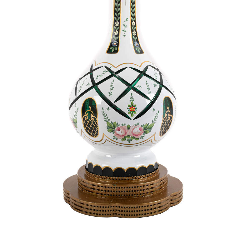 Bohemian Czech Table Lamp-4