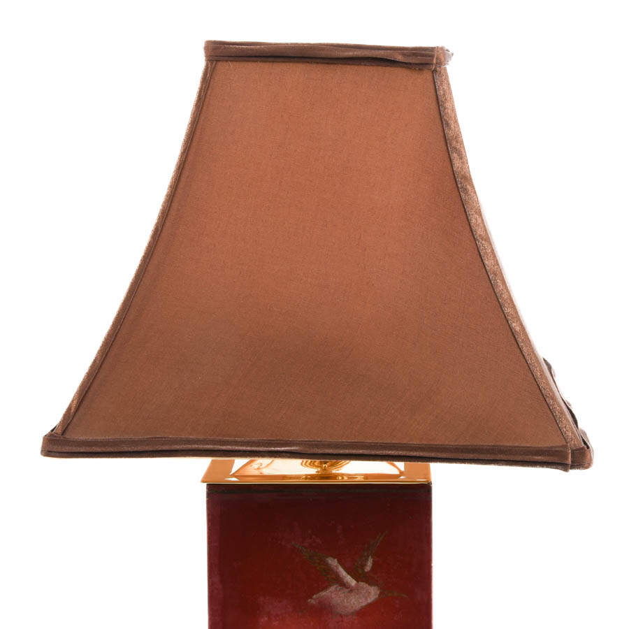 Japanese Hand-Painted Table Lamp-3