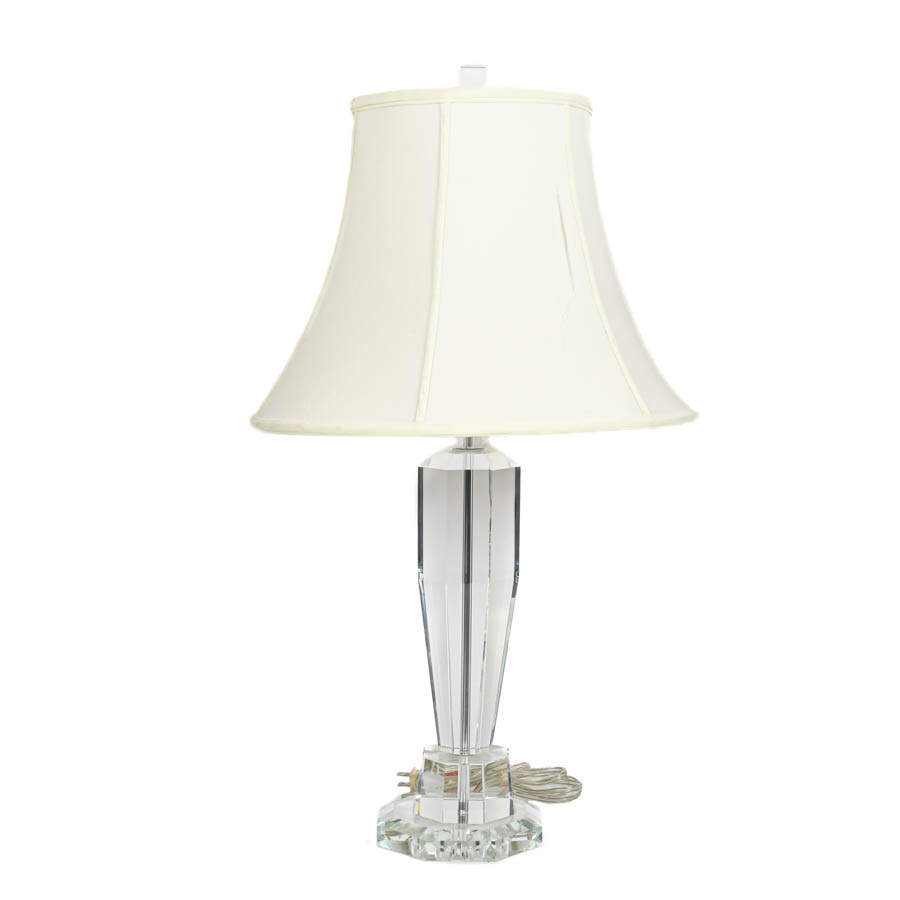 Mid-Century Modern Style Acrylic Table Lamp-1