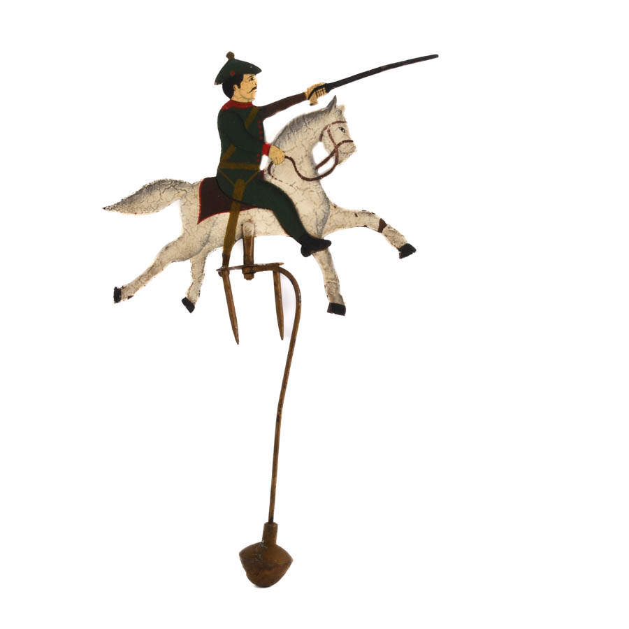 Figural Folk Art-Style Pendulum Balance Toy-4